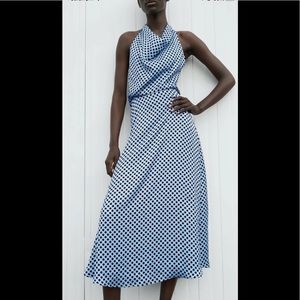 Polka dot Zara dress!